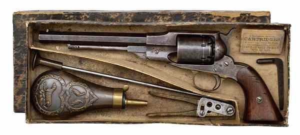 Appraisal: Remington Beals Navy Percussion Revolver in the Or cal ''