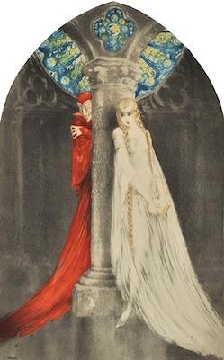 Appraisal: Louis Icart French - Faust Etching and drypoint signed at