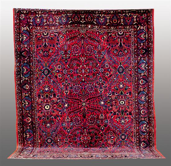 Appraisal: Persian Hamadan carpet ' x '