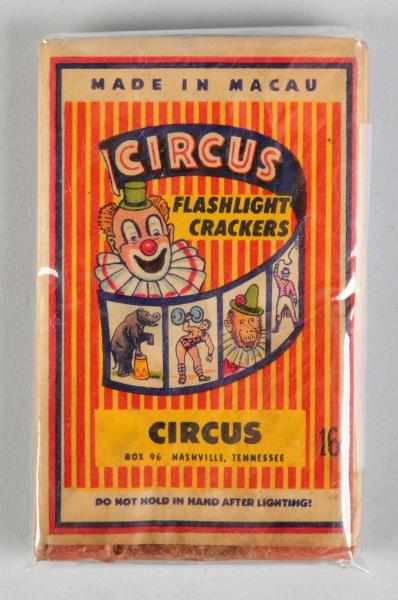 Appraisal: Circus -Pack Firecrackers Class Nashville TN Condition Near Mint Size