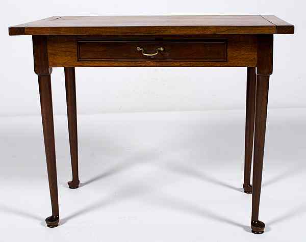 Appraisal: Queen Anne Writing Table American th century a Queen Anne