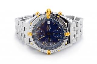 Appraisal: Breitling Stainless Steel Gold Men's Watch Breitling stainless steel gold