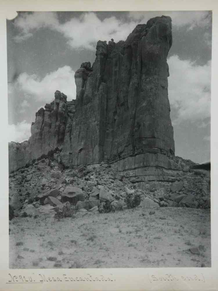 Appraisal: ORIGINAL VROMAN PHOTO - Original Platinum Print 'Mesa Escantada South