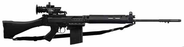 Appraisal: Century Arms L A Rifle with Sniper Scope cal ''