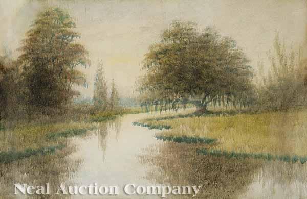 Appraisal: Alexander John Drysdale American New Orleans - Louisiana Bayou oil