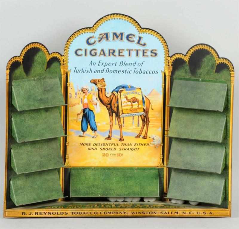 Appraisal: Tin Nostalgic Camel Cigarettes Display Vintage is recent Only minor