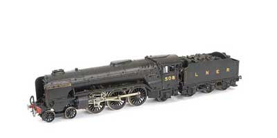 Appraisal: OO Gauge Kitbuilt Nu-cast - - Thompson wartime black livery