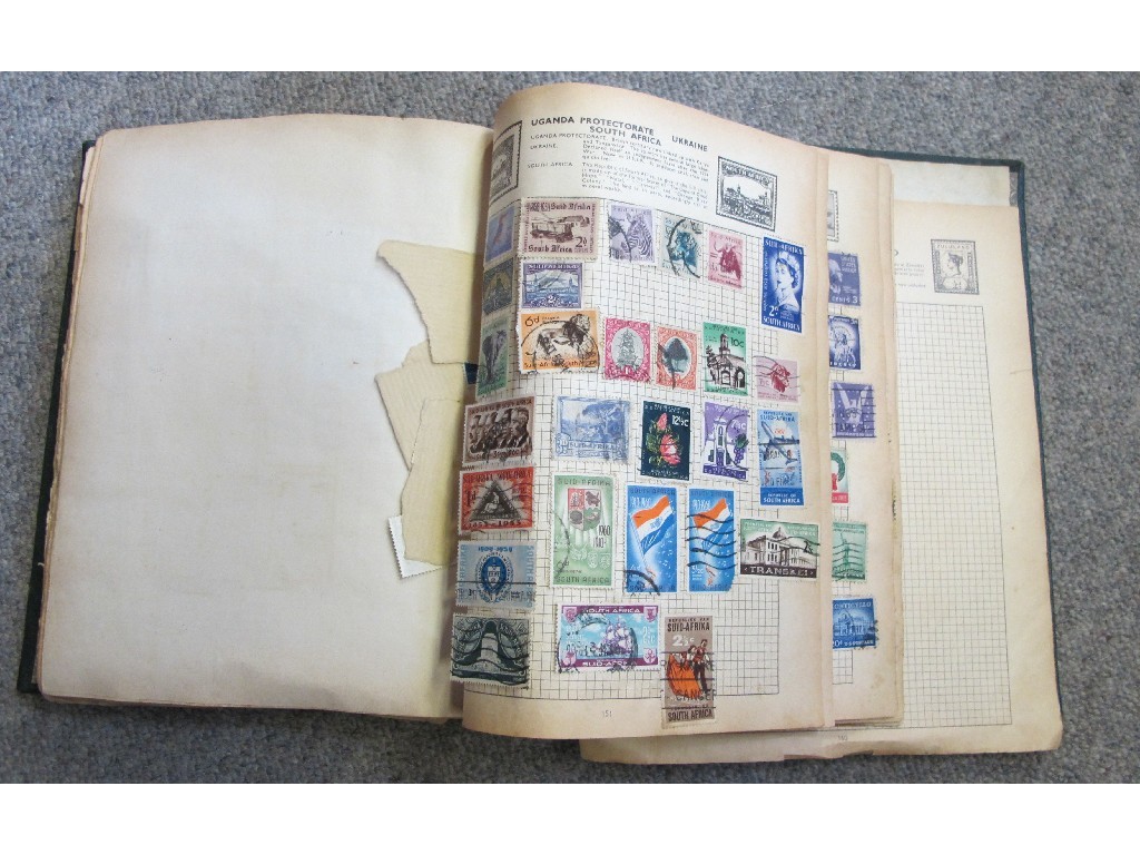 Appraisal: Album of world stamps