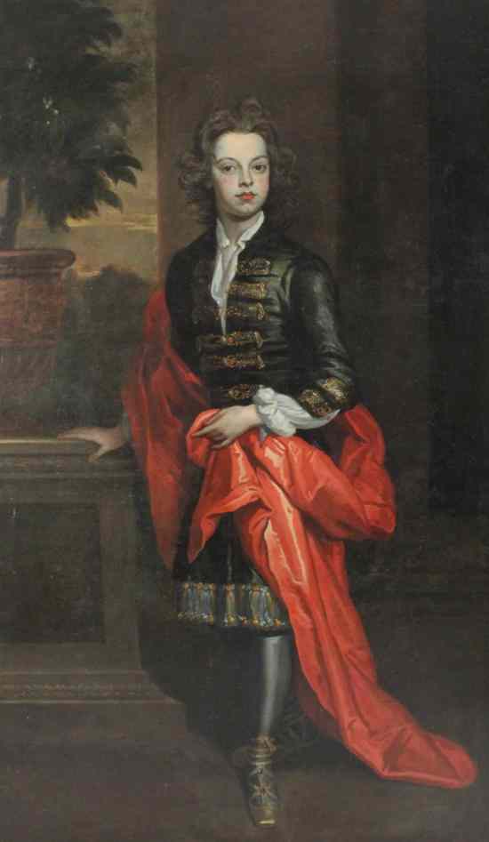 Appraisal: Circle of Sir Godfrey Kneller oil on canvas Portrait of