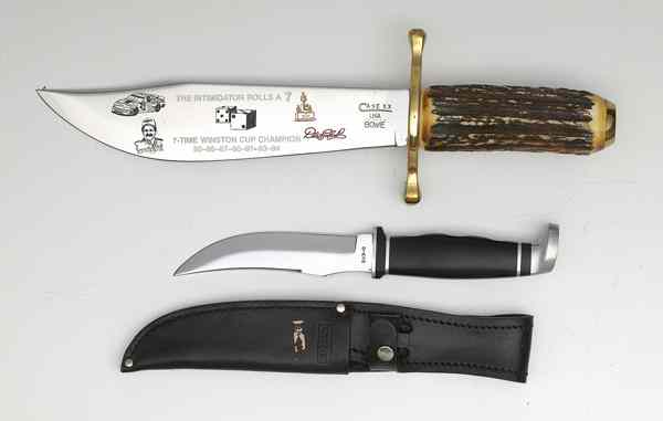 Appraisal: Case XX Knives Lot of Two Dale Earnhardt commemorative ''