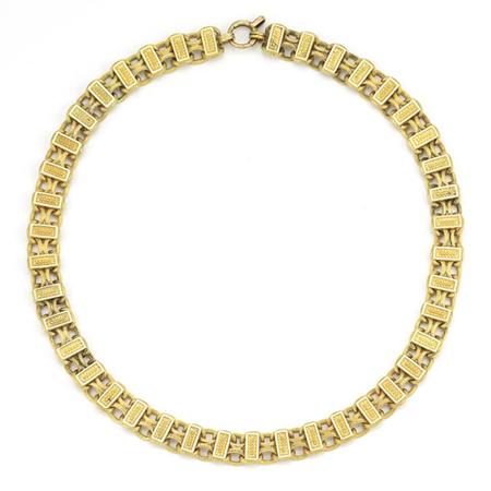 Appraisal: Antique Gold Necklace Estimate -