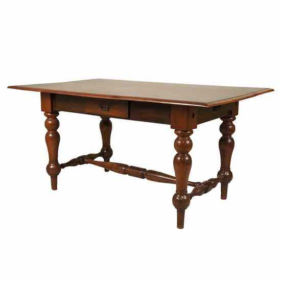 Appraisal: An Anglo Indian Jackfruit and Mahogany Dining Table circa of