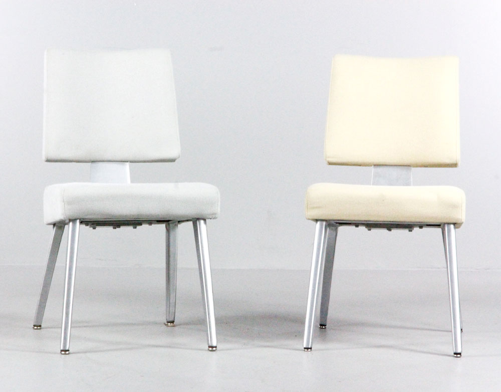 Appraisal: - Good Form Co Upholstered Aluminum Chairs Good Form Co