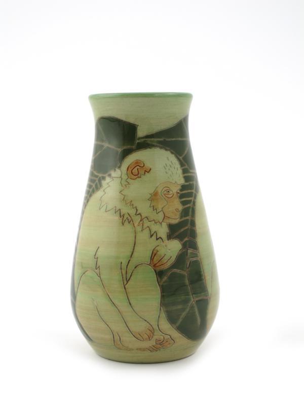 Appraisal: Monkey a Dennis Chinaworks vase