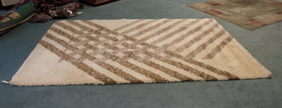 Appraisal: Rya Rug by Axminster AS made in Denmark White and