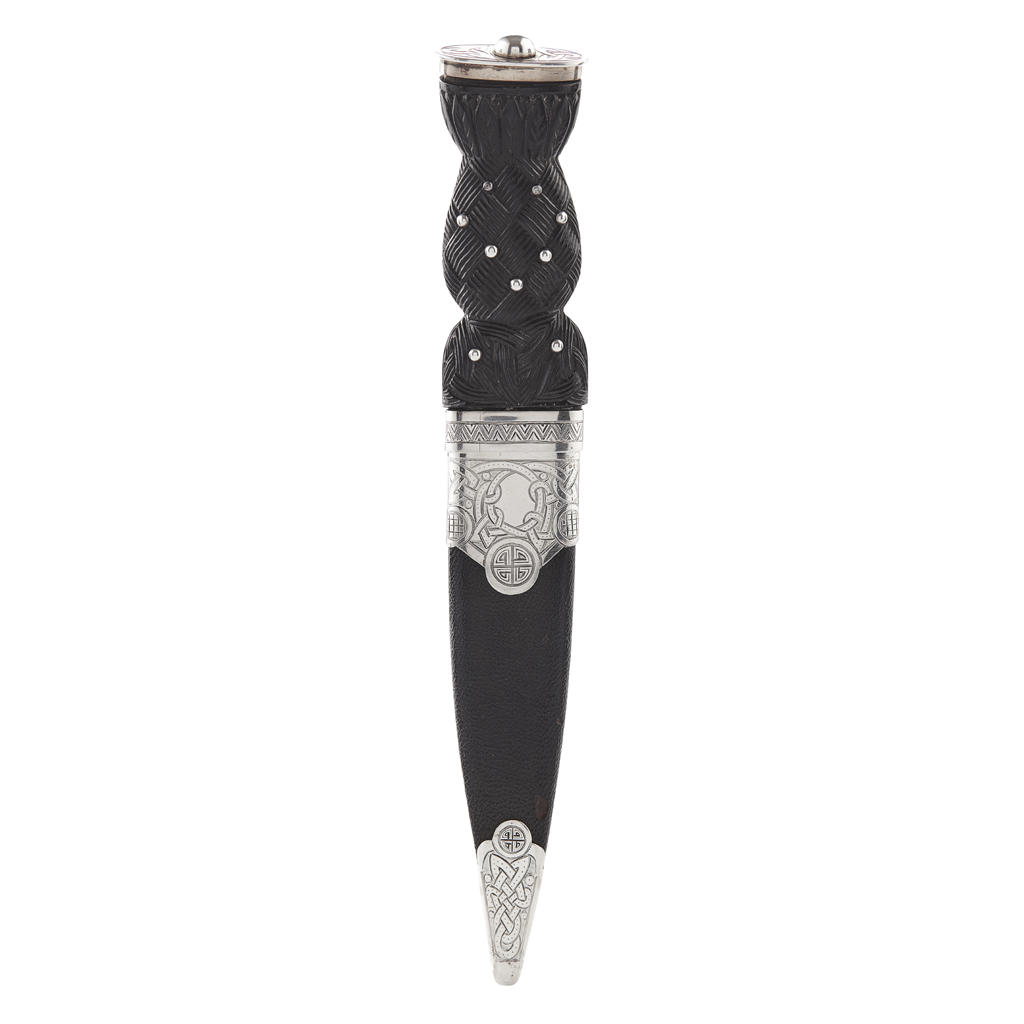 Appraisal: BALLATER - A SCOTTISH PROVINCIAL SGIAN DUBH WILLIAM ROBB EDINBURGH