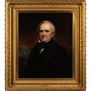 Appraisal: Attributed to Daniel Huntington American - Portrait of Ogden Edwards