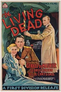 Appraisal: The Living Dead BIP One sheet x Crime suspense thriller