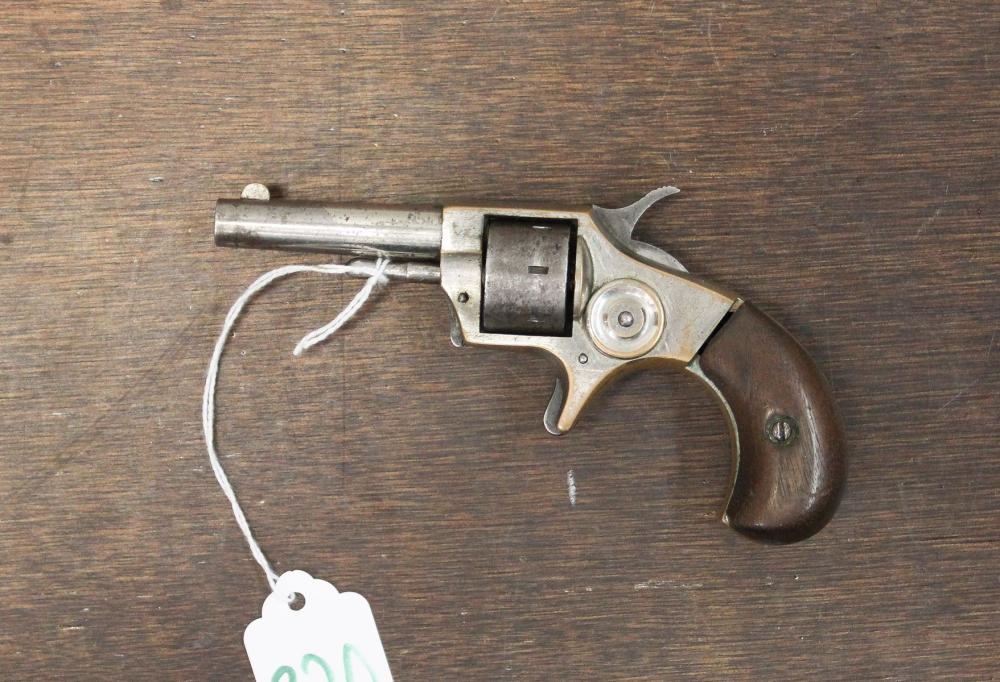 Appraisal: ANTIQUE MARLIN O K SINGLE ACTION POCKET REVOLVER short rimfire