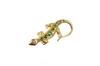 Appraisal: BROOCH - One antique handmade K yellow gold lizard form