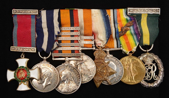 Appraisal: Campaign MedalsA Boer and Great War Group of eight Medals