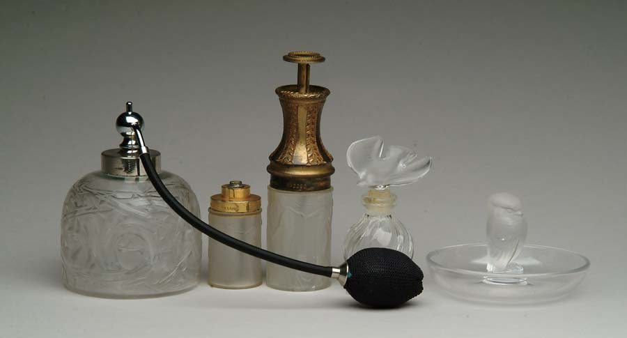 Appraisal: FIVE LALIQUE ITEMS Nice lot of Lalique items features a