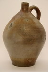 Appraisal: JUG - One gallon stoneware jug ovoid shape with applied