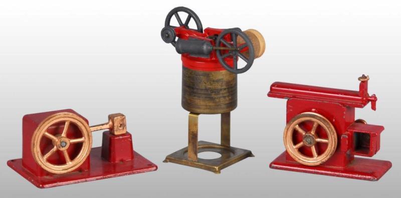 Appraisal: Lot of Steam Engine Toys Description Consisting of two Jensen