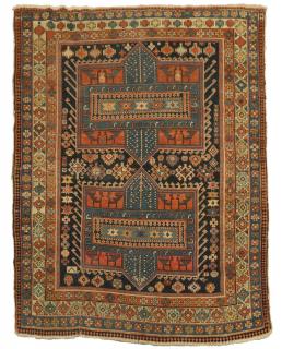 Appraisal: CABISTAN CAUCASIAN RUG - '- x '- Late th -early