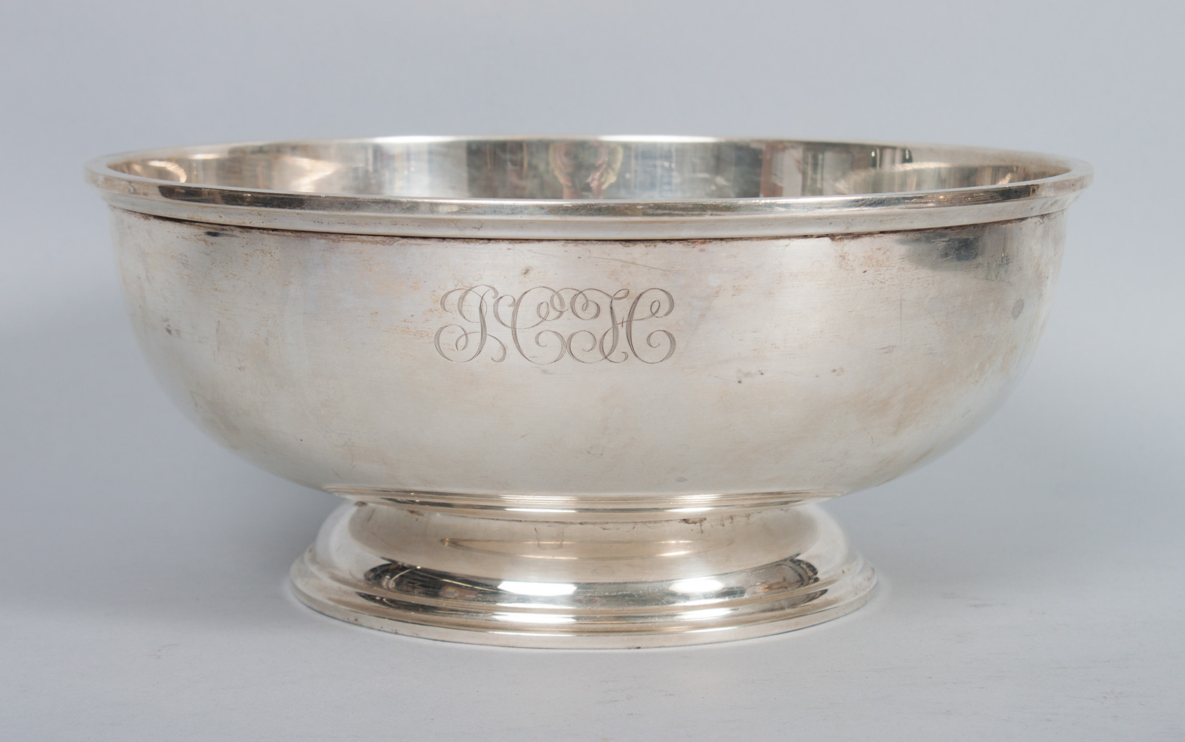 Appraisal: S Kirk Son sterling silver bowl with heavy ring foot