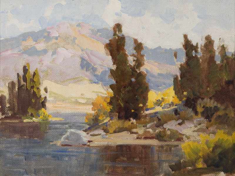 Appraisal: Attributed to Jack Wilkinson Smith - Monterey Park CA Landscape