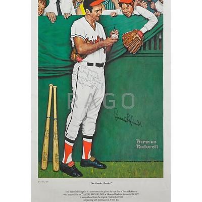 Appraisal: HANK GREENBURG BROOKS ROBINSON AND JOE DIMAGGIO Condition Report