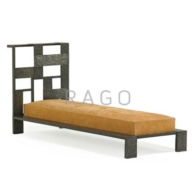 Appraisal: STYLE OF EDGAR BRANDT Daybed Condition Report