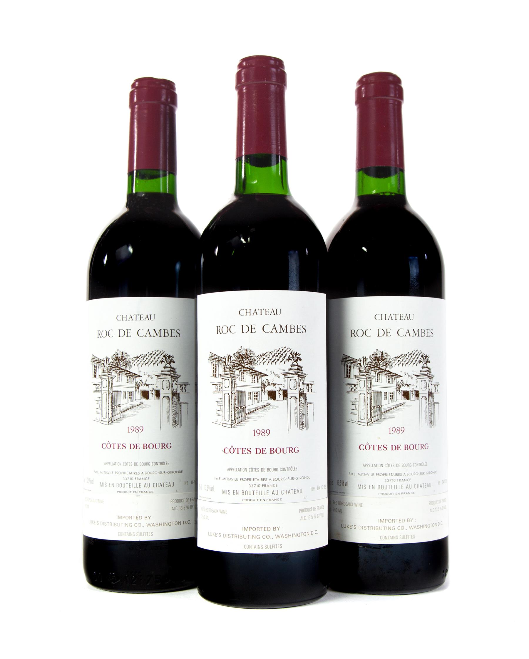 Appraisal: CHATEAU ROC DE CAMBES Cotes de Bourg bottles ml