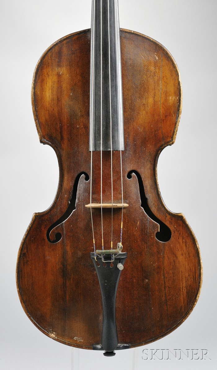 Appraisal: Viola c unlabeled length of back mm in