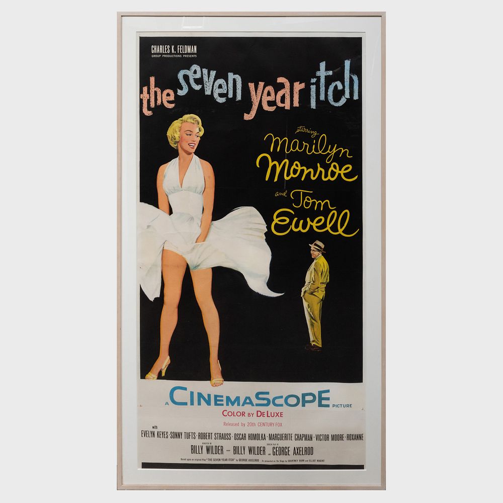 Appraisal: th Century School The Seven Year Itch Offset poster x