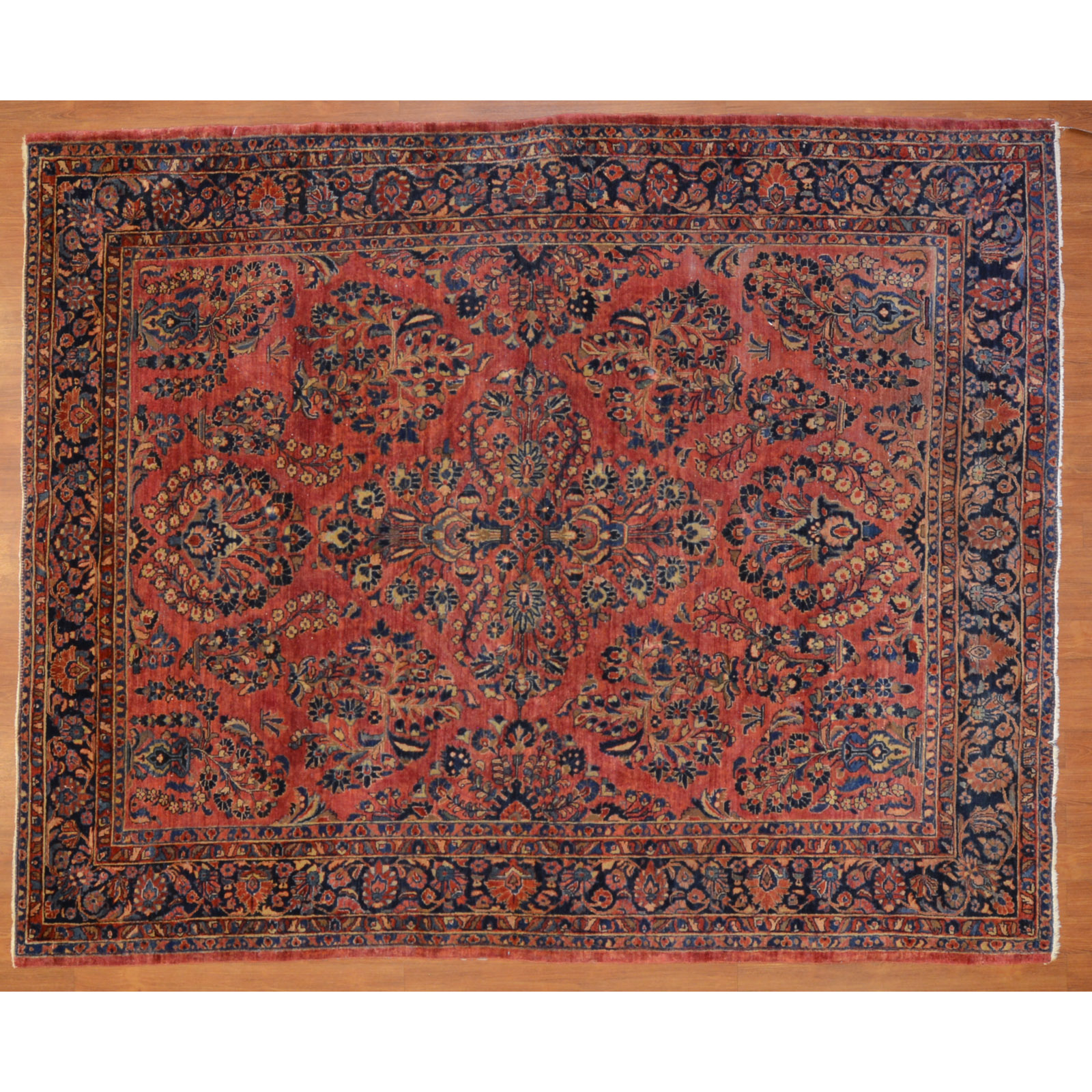 Appraisal: SEMI ANTIQUE SAROUK RUG PERSIA X Second quarter- th century