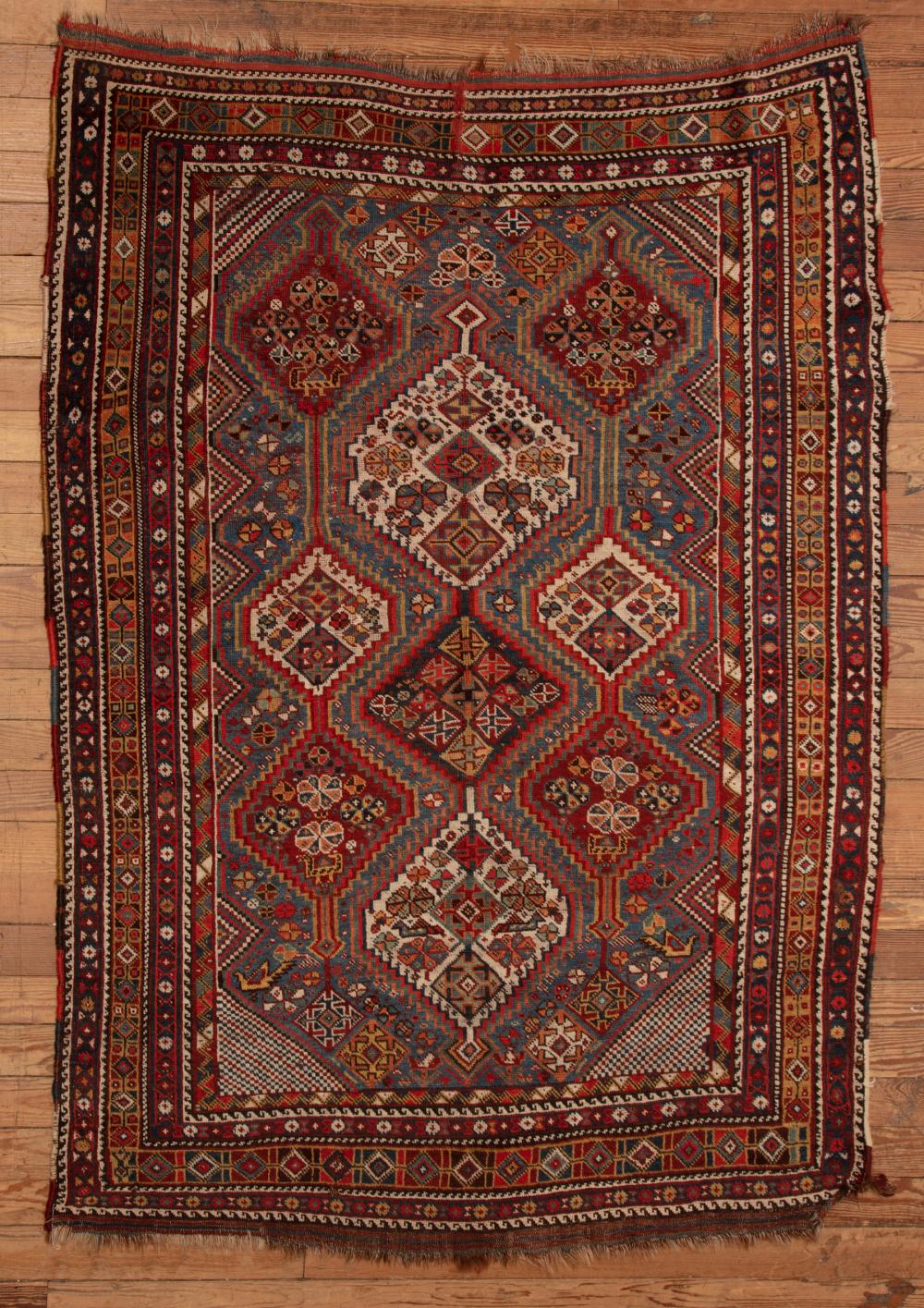 Appraisal: Qashqai Rug Southwest Persia c ft in x ft in