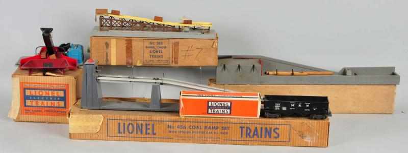 Appraisal: Lot of Lionel Train Accessories Description American Post-war All accessories