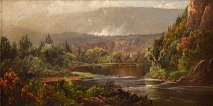 Appraisal: WILLIAM LOUIS SONNTAG american - RESTFUL MOUNTAIN MORNING ON THE