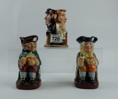 Appraisal: A collection of Royal Doulton toby jugs to include a