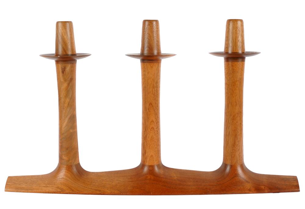 Appraisal: SAM MALOOF - CANDELABRUM signed dated numbered and inscribed Donated