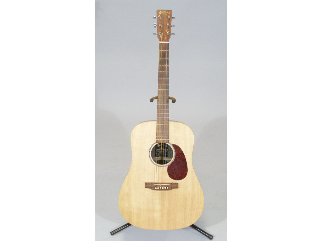 Appraisal: Martin DX- Acoustic Guitar serial dreadnought style spruce top hard