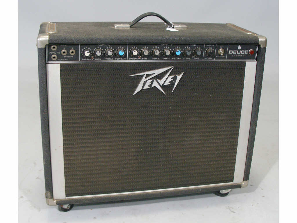 Appraisal: Peavey Model Deuce Tube Amplifier serial CA x speakers -