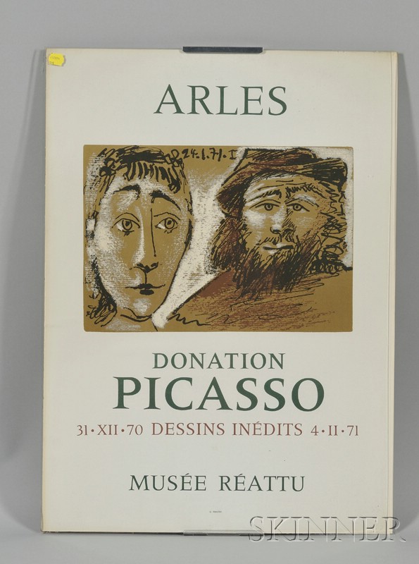 Appraisal: After Pablo Picasso French - Exhibition Poster for Donation Picasso