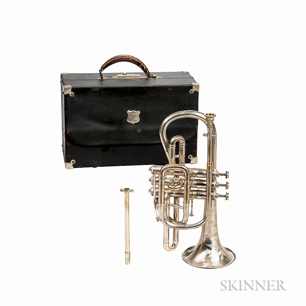 Appraisal: Cornet C G Conn New York Wonder Elkhart c Cornet