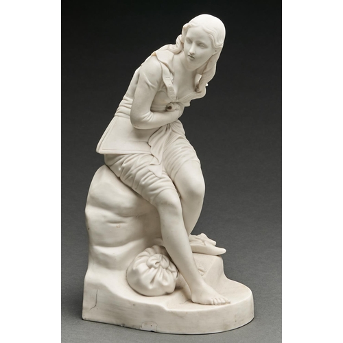 Appraisal: A Minton Parian ware figure of Dorothea c after the