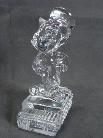 Appraisal: Waterford Crystal Disney Figure Jiminy Cricket produced for Disneyana Convention