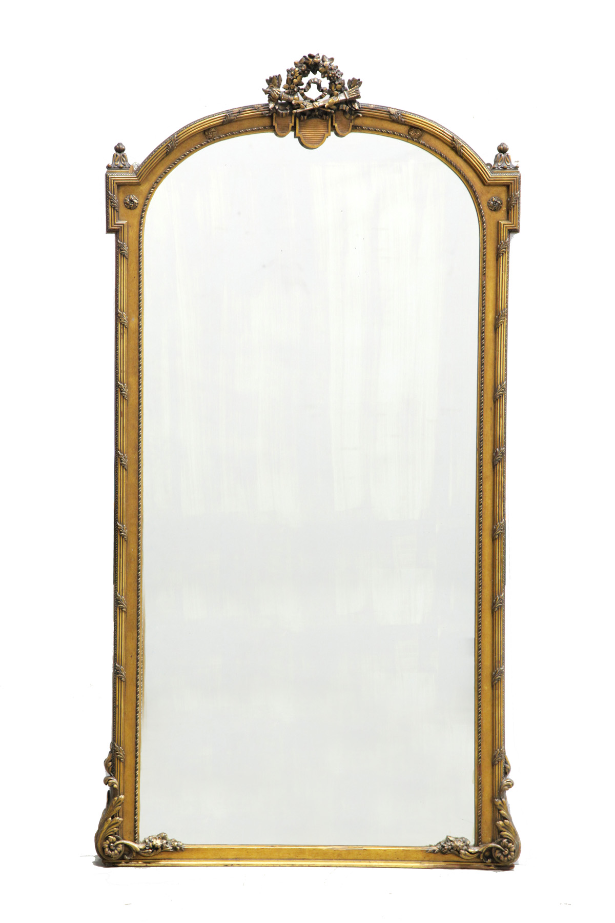 Appraisal: OVER-MANTEL MIRROR IN THE LOUIS XV-STYLE American nd half- th