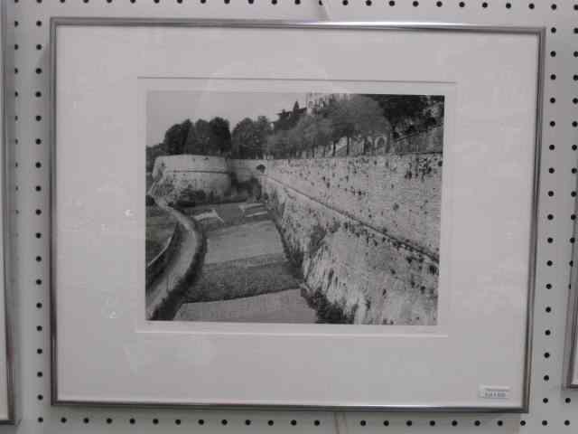 Appraisal: Bruce Barnbaum Photograph ''Westwall High City Bergamo Italy'' silver print